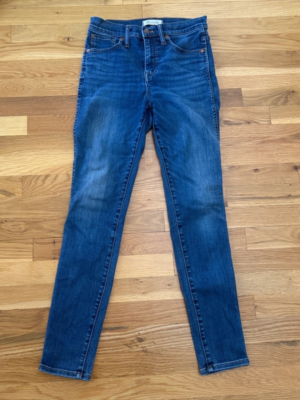 Madewell Dark Blue Skinny Jeans